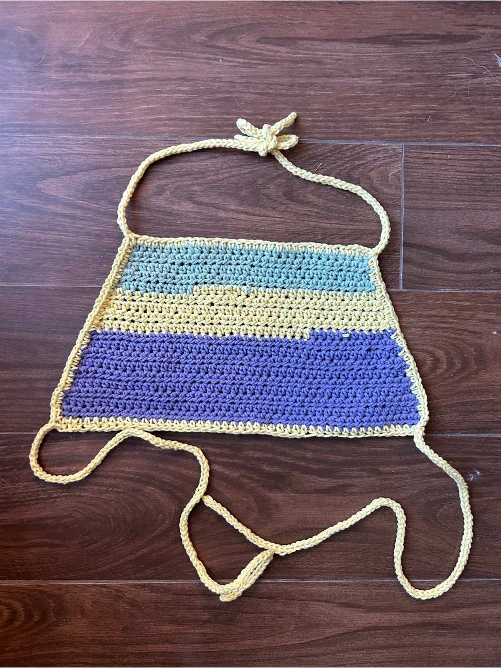 Crochet halter top